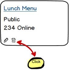 Click Delete Conversation Icon