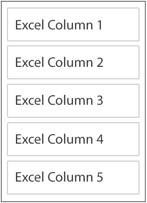 Define Excel Columns