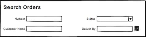 Search Query Panel