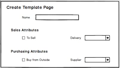 Create Template Page